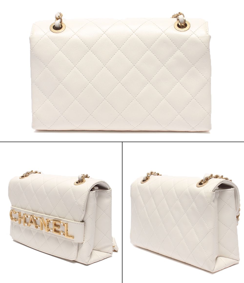 Chanel Chain Shoulder Bag Crossbody Gold Single Flap Double Quilted — view 2