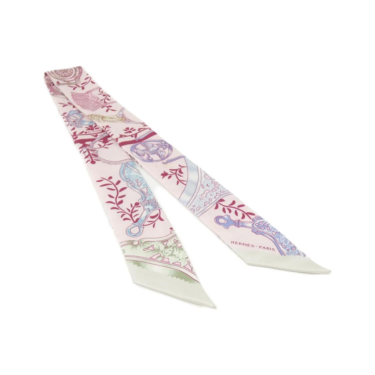 Hermes Etriers Remix Twilly Scarf
