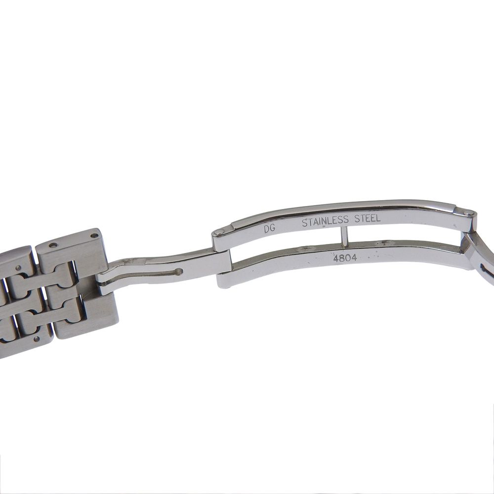 Hermes Watch Stainless Steel Quartz Analog Display Black Dial — view 6