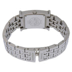 Hermes Watch Stainless Steel Quartz Analog Display Black Dial — view 4