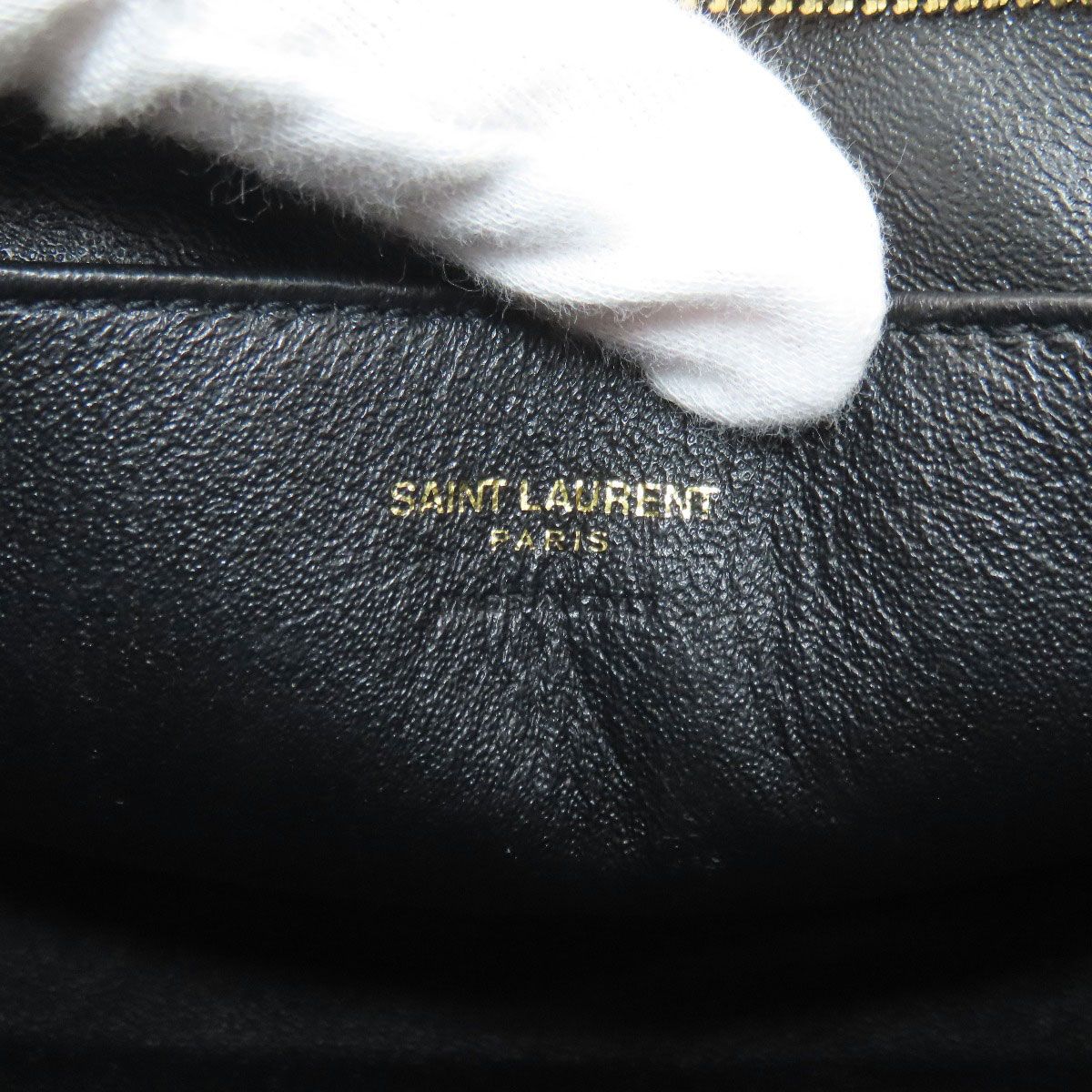 Saint Laurent Baby Cabas 2-Way Handbag Calfskin — view 6