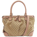 Gucci Diamante Ski 2-Way Handbag Canvas