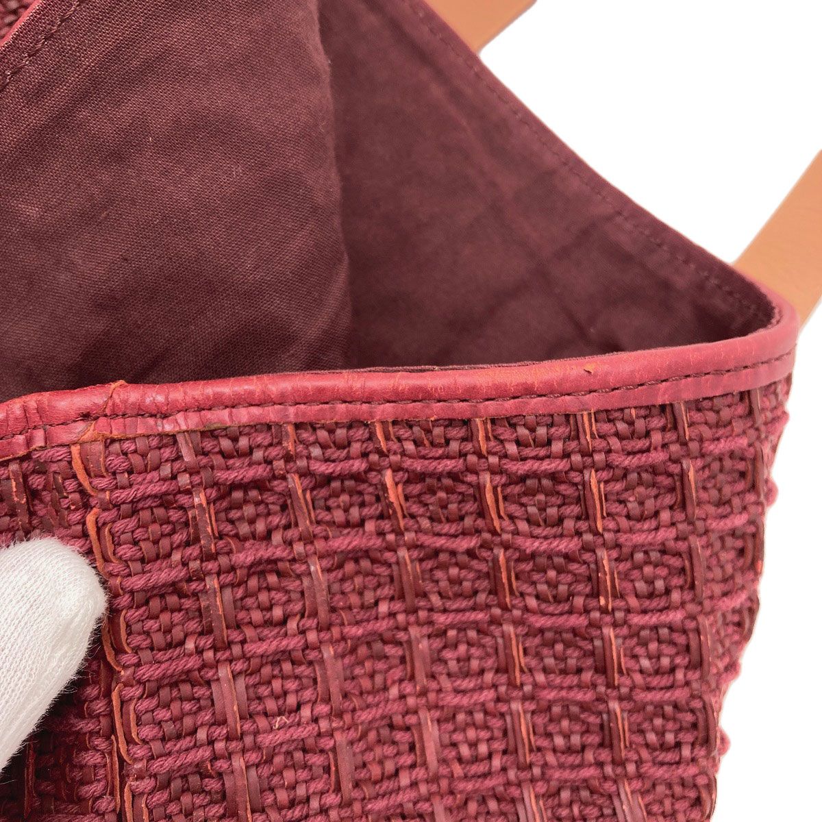 Hermes Amedaba GM Handbag Canvas — view 9
