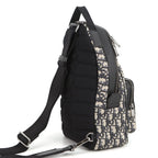 Dior Belt Bag Mini Oblique Canvas Black — view 3