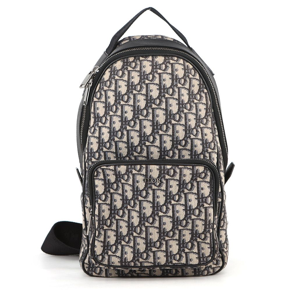 Dior Belt Bag Mini Oblique Canvas Black