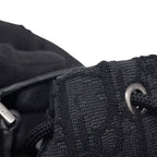 Dior Shoulder Bag Oblique Bucket Canvas Black