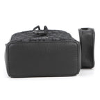 Dior Shoulder Bag Oblique Bucket Canvas Black