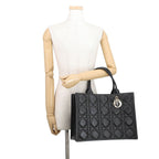 Dior Tote Macro Cannage Book 2-Way Black — view 4