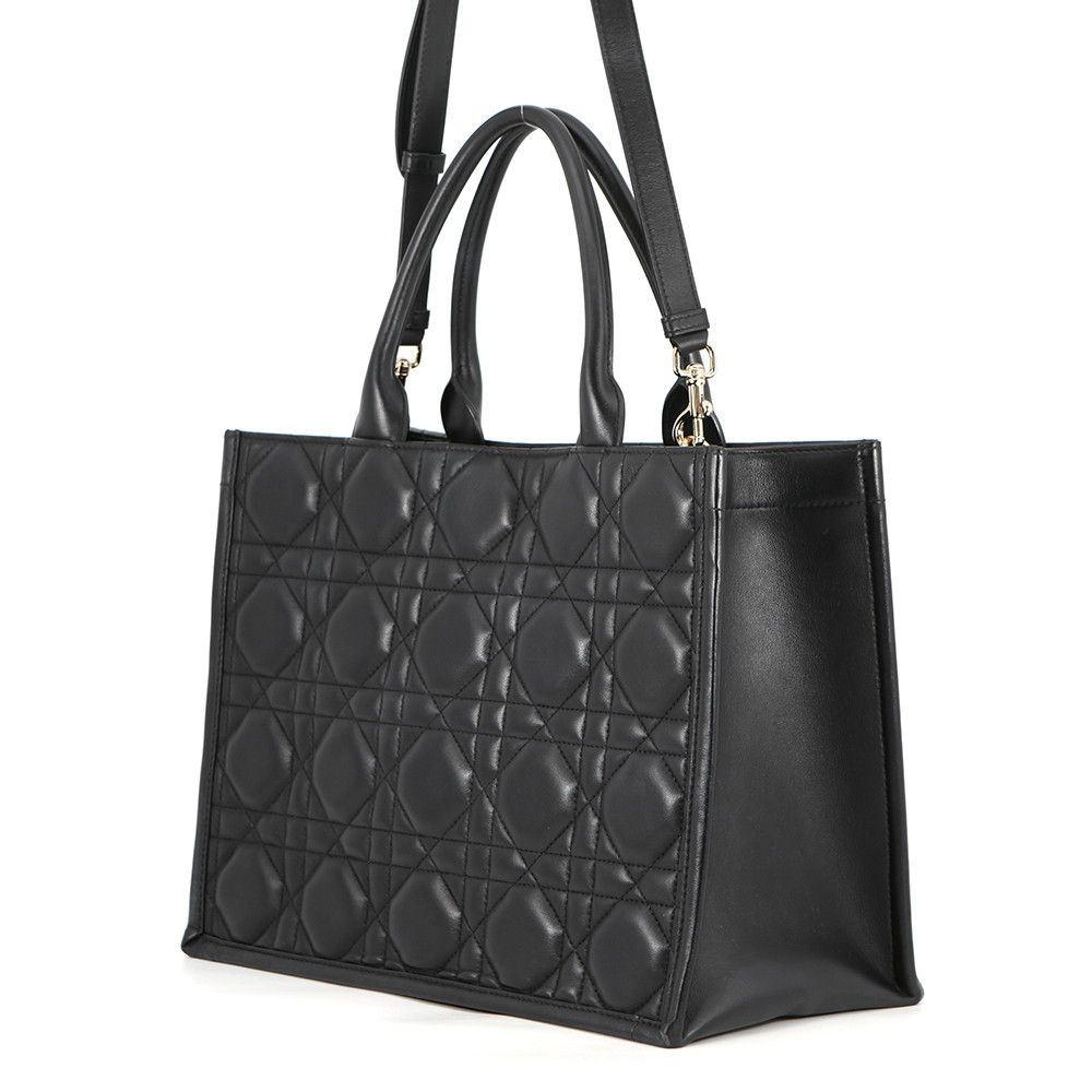 Dior Tote Macro Cannage Book 2-Way Black — view 2
