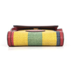 Gucci Shoulder Bag Viadera Leather Canvas — view 3