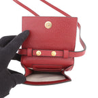 Gucci Shoulder Bag Viadera Leather Canvas — view 5