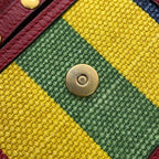 Gucci Shoulder Bag Viadera Leather Canvas — view 7