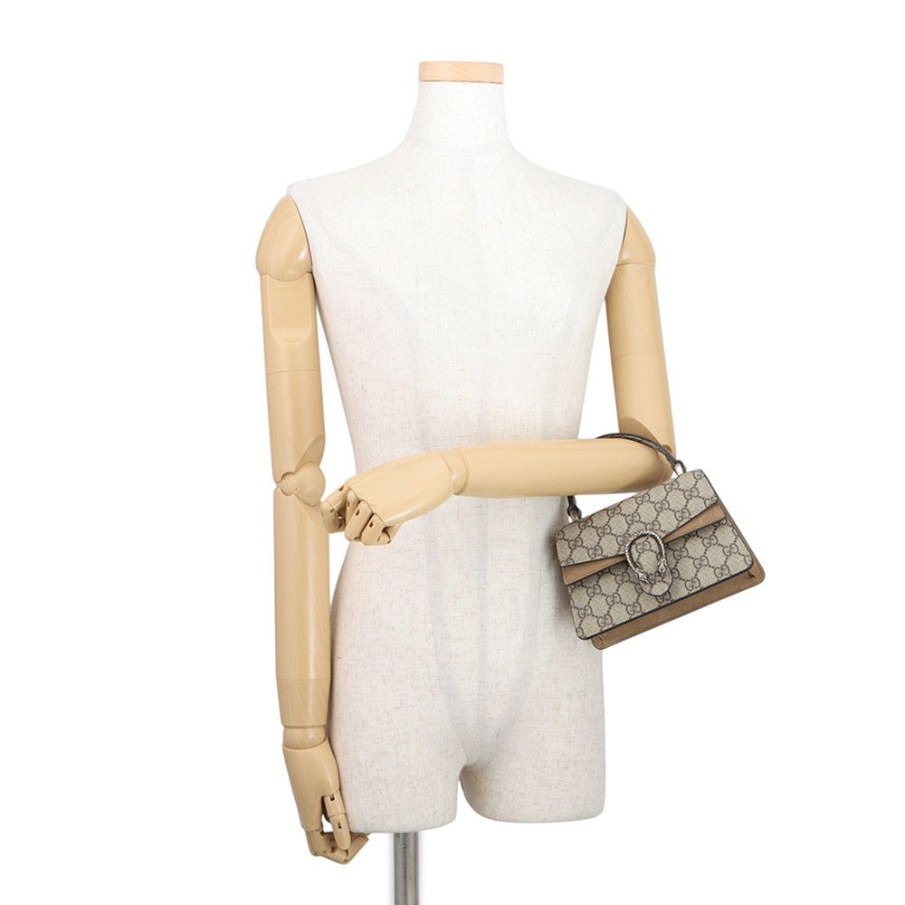 Gucci GG Supreme Suede Dionysus 2-Way Shoulder — view 4