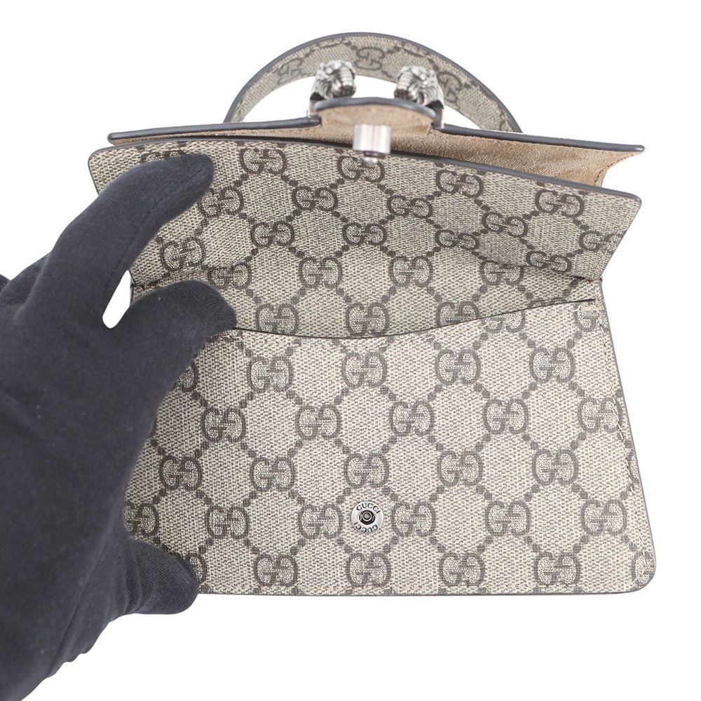 Gucci GG Supreme Suede Dionysus 2-Way Shoulder — view 6