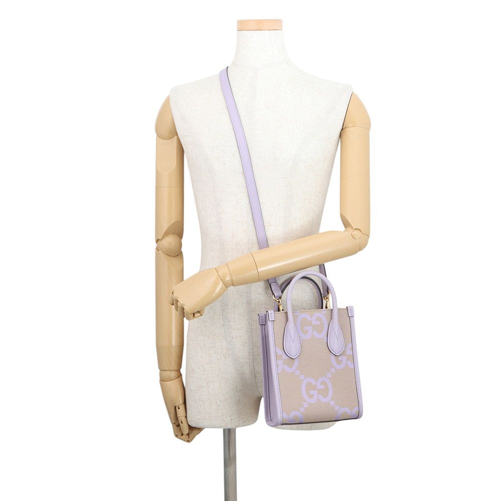 Gucci Jumbo GG Canvas Mini Tote 2-Way Shoulder Bag