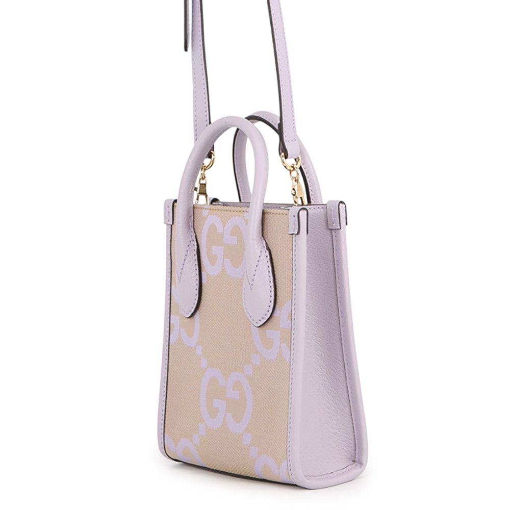 Gucci Jumbo GG Canvas Mini Tote 2-Way Shoulder Bag