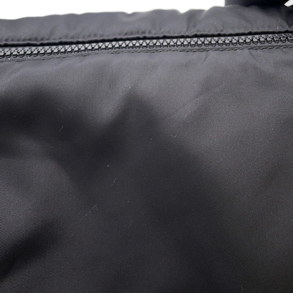 Prada Shoulder Bag Logo Tessuto Nylon Black
