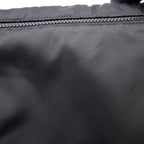 Prada Shoulder Bag Logo Tessuto Nylon Black