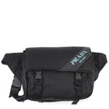 Prada Shoulder Bag Logo Tessuto Nylon Black