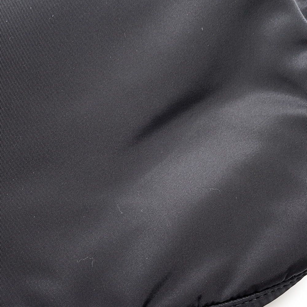 Prada Shoulder Bag Triangle Logo Nylon Black — view 7