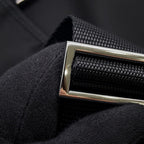 Prada Shoulder Bag Triangle Logo Nylon Black — view 9
