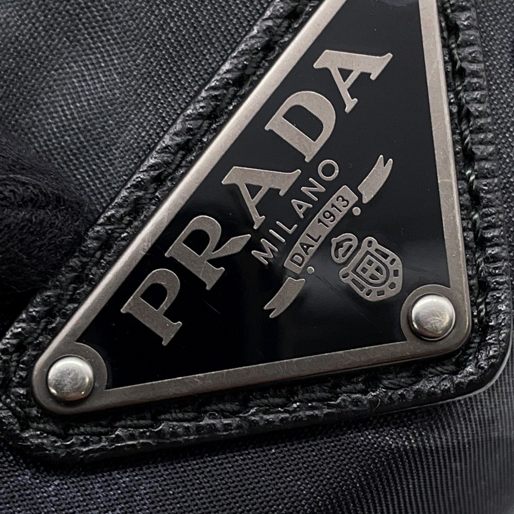 Prada Pouch Triangle Logo Camouflage Black — view 9