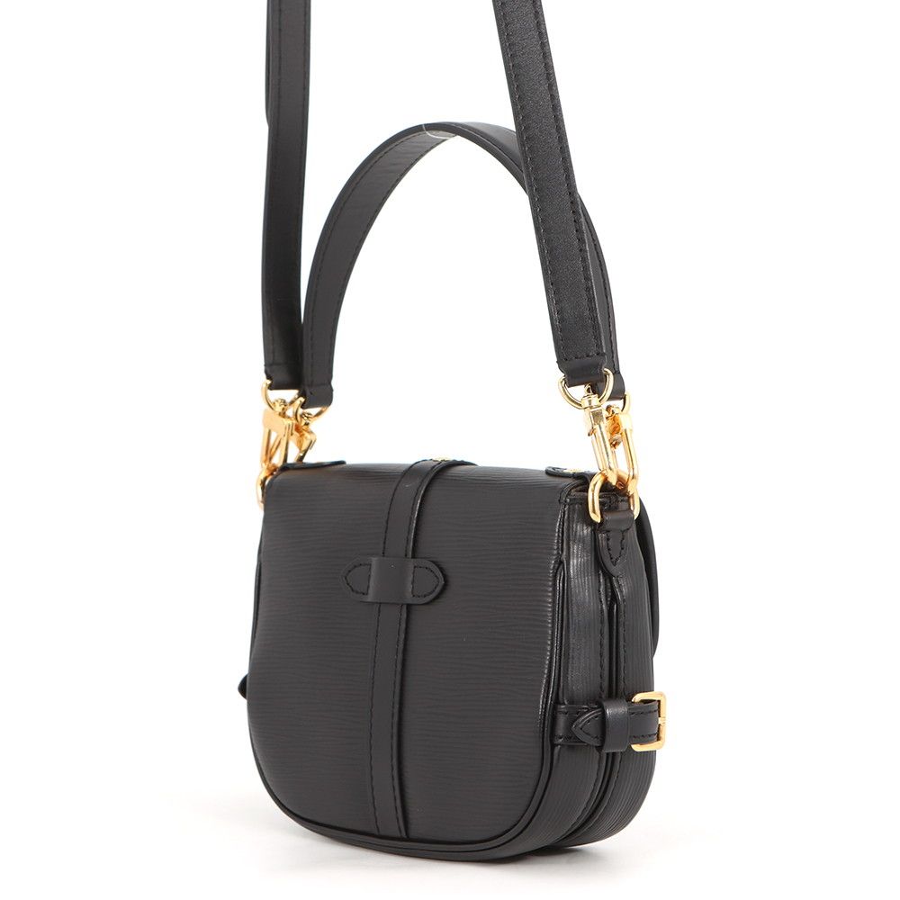 Louis Vuitton Epi Saumur BB 2-Way Shoulder Bag Black — view 2