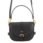 Louis Vuitton Epi Saumur BB 2-Way Shoulder Bag Black