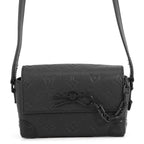 Louis Vuitton Wallet Monogram Taurillon Steamer Wearable Shoulder Bag Black