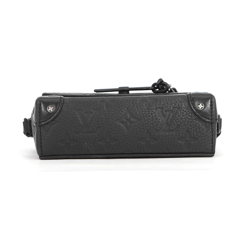 Louis Vuitton Wallet Monogram Taurillon Steamer Wearable Shoulder Bag Black — view 3