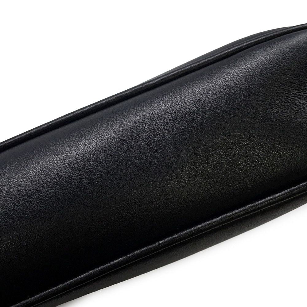 Celine Shoulder Bag Small Camille 16 Soft Smooth Calf Leather Black — view 7