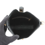 Celine Shoulder Bag Small Camille 16 Soft Smooth Calf Leather Black — view 5