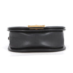 Chanel Chain Shoulder Bag Quilted CC Logo Boy Small Caviar Leather 2-Way Black — view 3