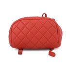 Chanel Backpack Quilted CC Logo Lambskin — view 3