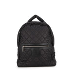 Chanel Backpack CC Logo Quilted CC Nylon Black