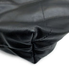 Chanel Backpack 22 Large Shiny Calf Leather Black — view 7