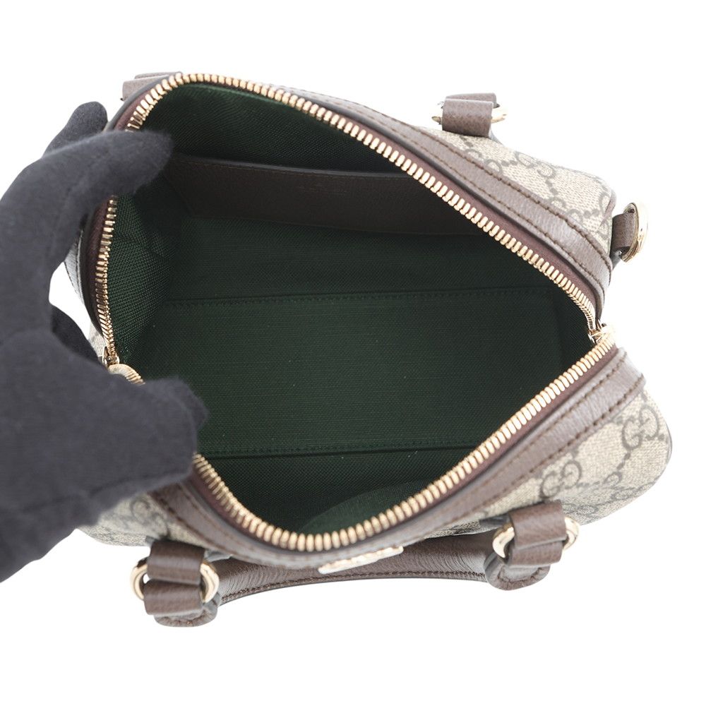 Gucci Ophidia Boston Bag Small GG Supreme 2-Way