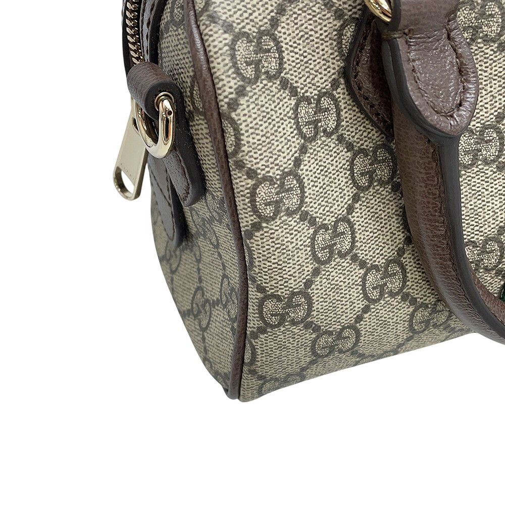 Gucci Ophidia Boston Bag Small GG Supreme 2-Way