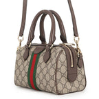 Gucci Ophidia Boston Bag Small GG Supreme 2-Way