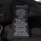 Gucci Baseball Cap GG Canvas Web Stripe Sherry Line Cap Hat L Beige — view 6