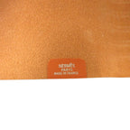 Hermes PM Note Cover Notebook Togo Leather Series Button Orange Agenda — view 7