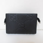 Gucci Jumbo GG Mini Shoulder Bag Black — view 3