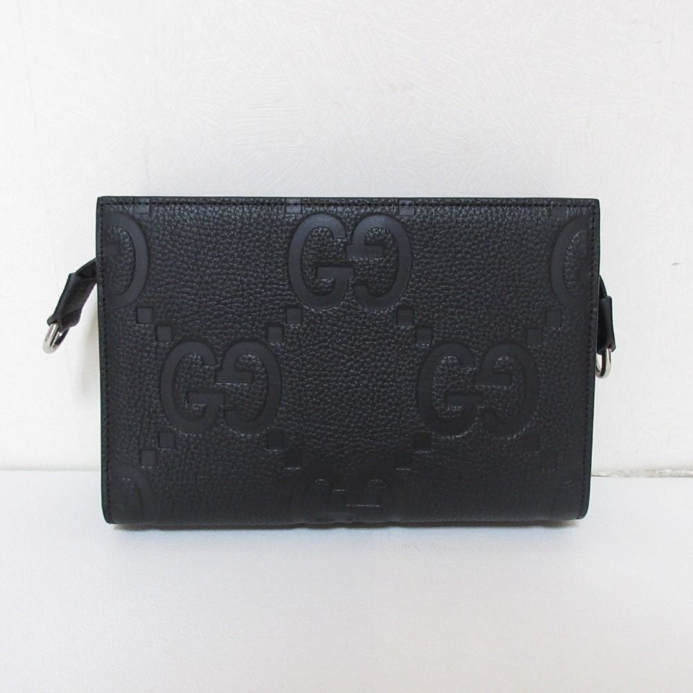 Gucci Jumbo GG Mini Shoulder Bag Black — view 2