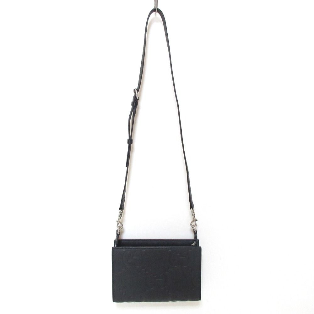 Gucci Jumbo GG Mini Shoulder Bag Black