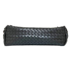 Bottega Veneta Intrecciato Leather Chain Handle Olympia Shoulder Bag Black — view 3