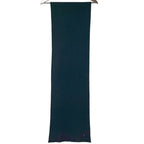 Chanel Sports Cashmere Rib Knit Scarf Shawl Black Sweater — view 2