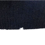 Chanel Cashmere Silk Long Sleeve Knit Top Sweater 38 Navy — view 6