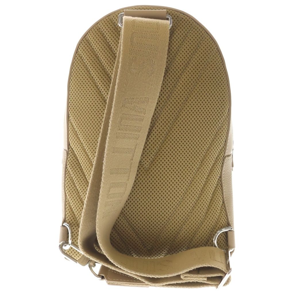 Louis Vuitton LV Aerogram Pilot Sling Bag Beige Leather Silver — view 2