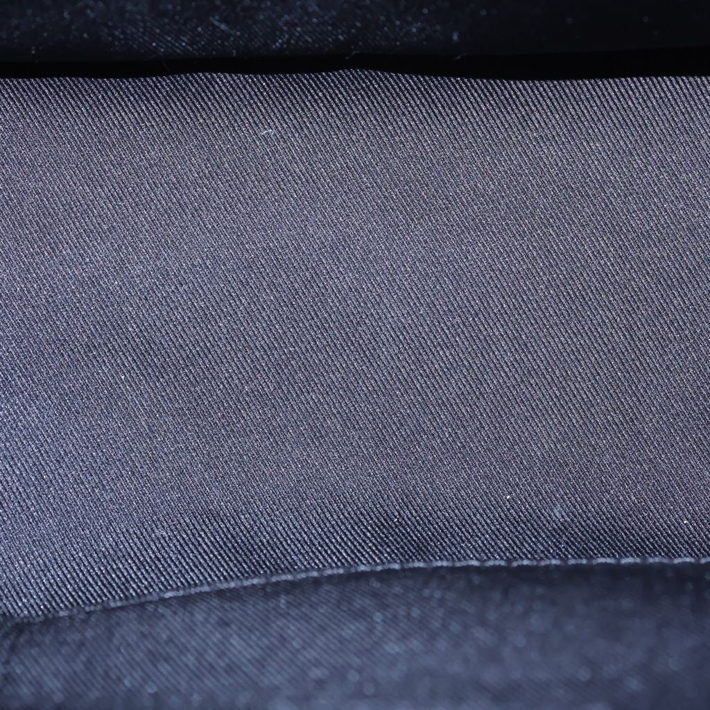 Louis Vuitton LV Night Noe Cargo Shoulder Back Black Leather Silver — view 8
