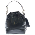 Louis Vuitton LV Night Noe Cargo Shoulder Back Black Leather Silver — view 2